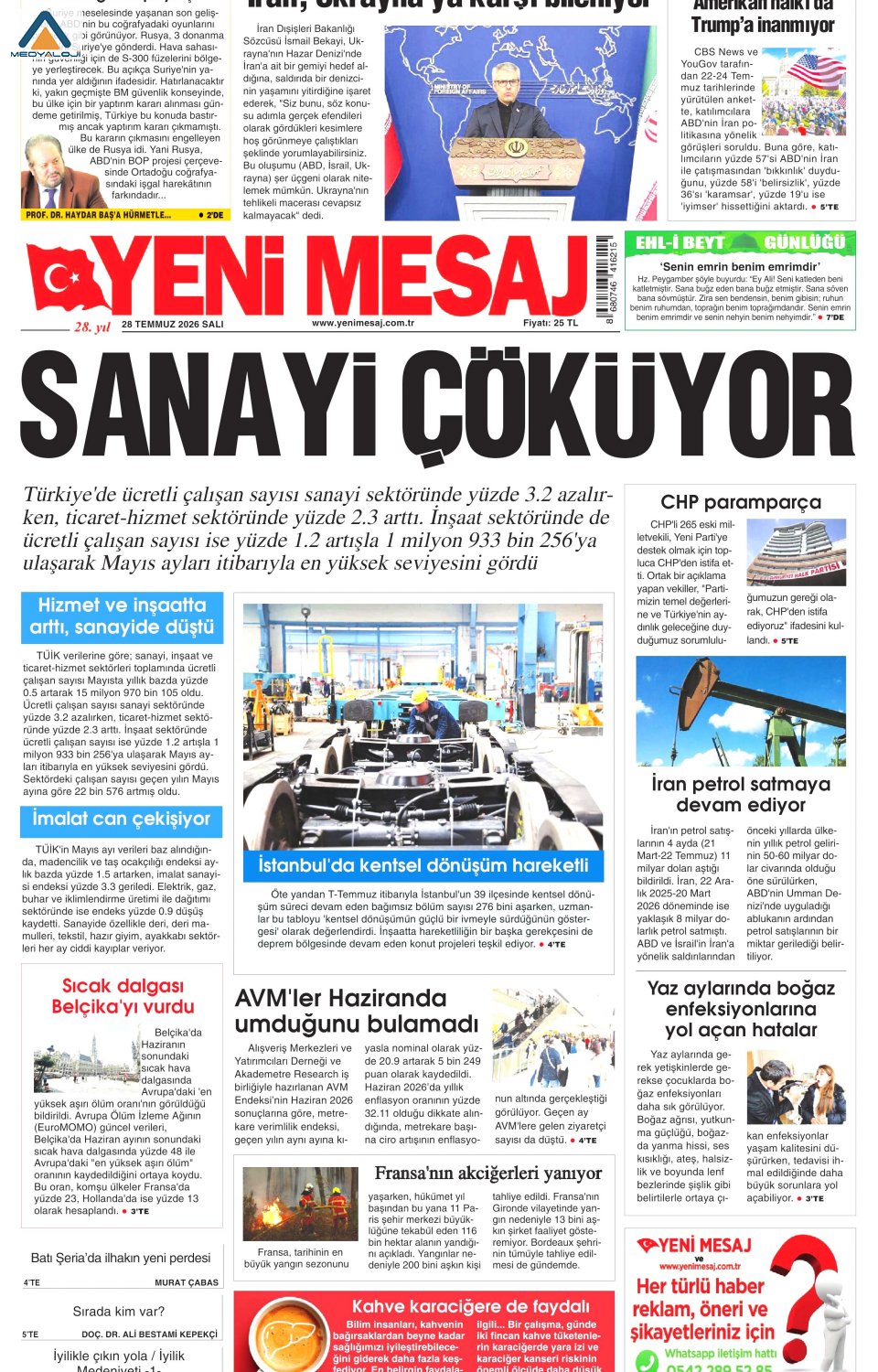 Yeni Mesaj