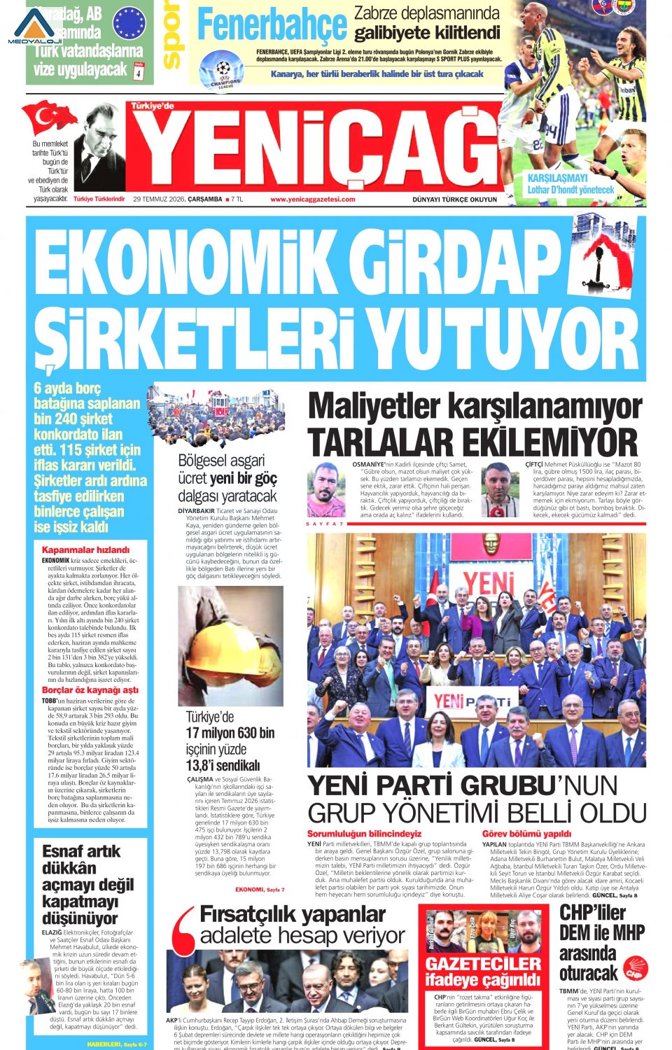 Türkiye' de Yeniçağ