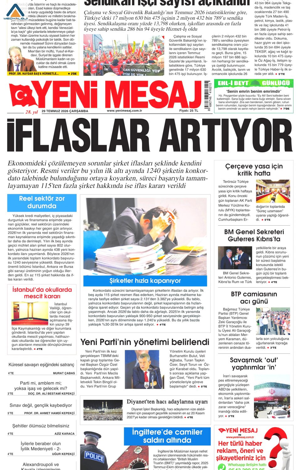 Yeni Mesaj