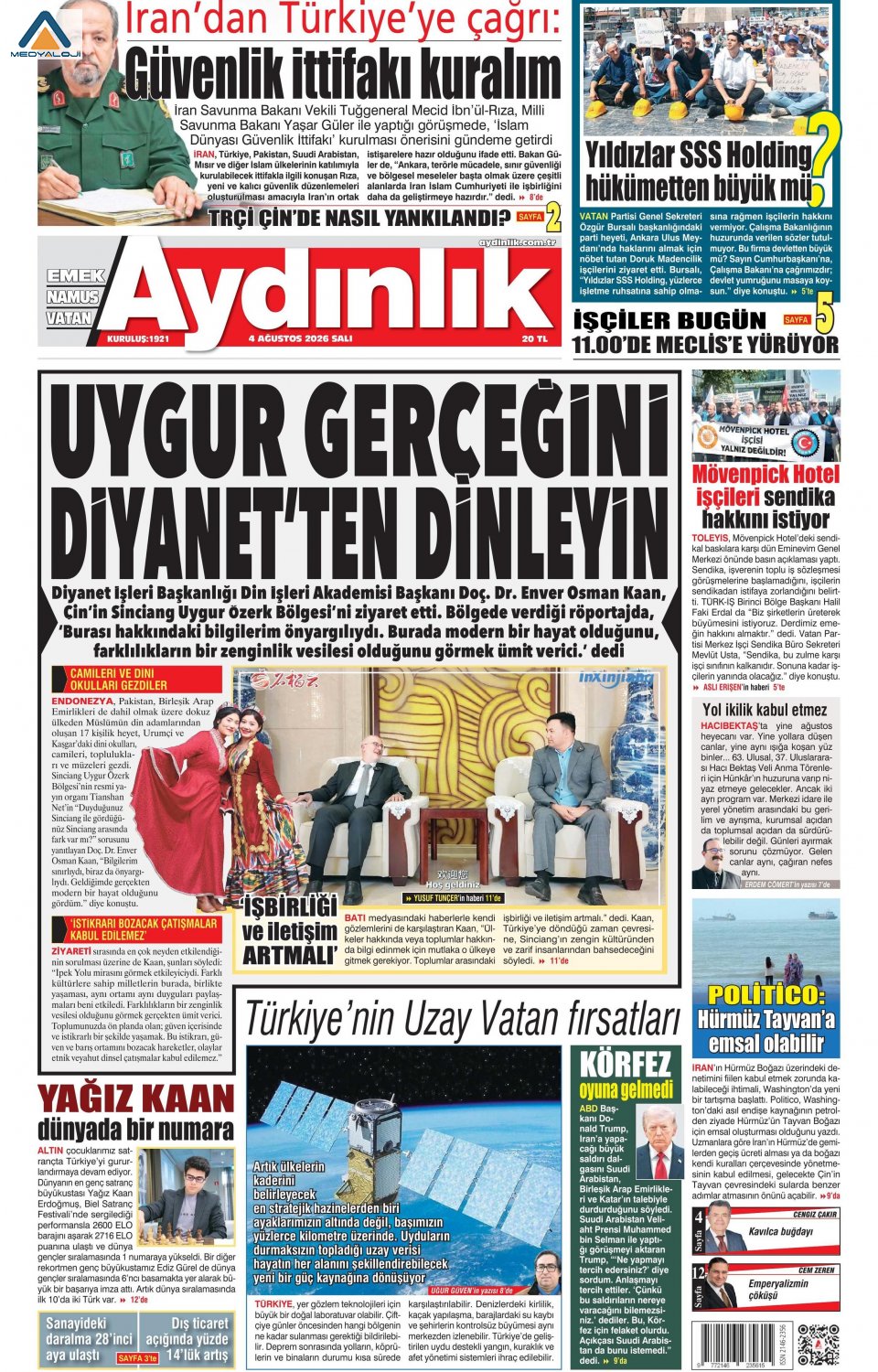 Aydınlık Gazetesi