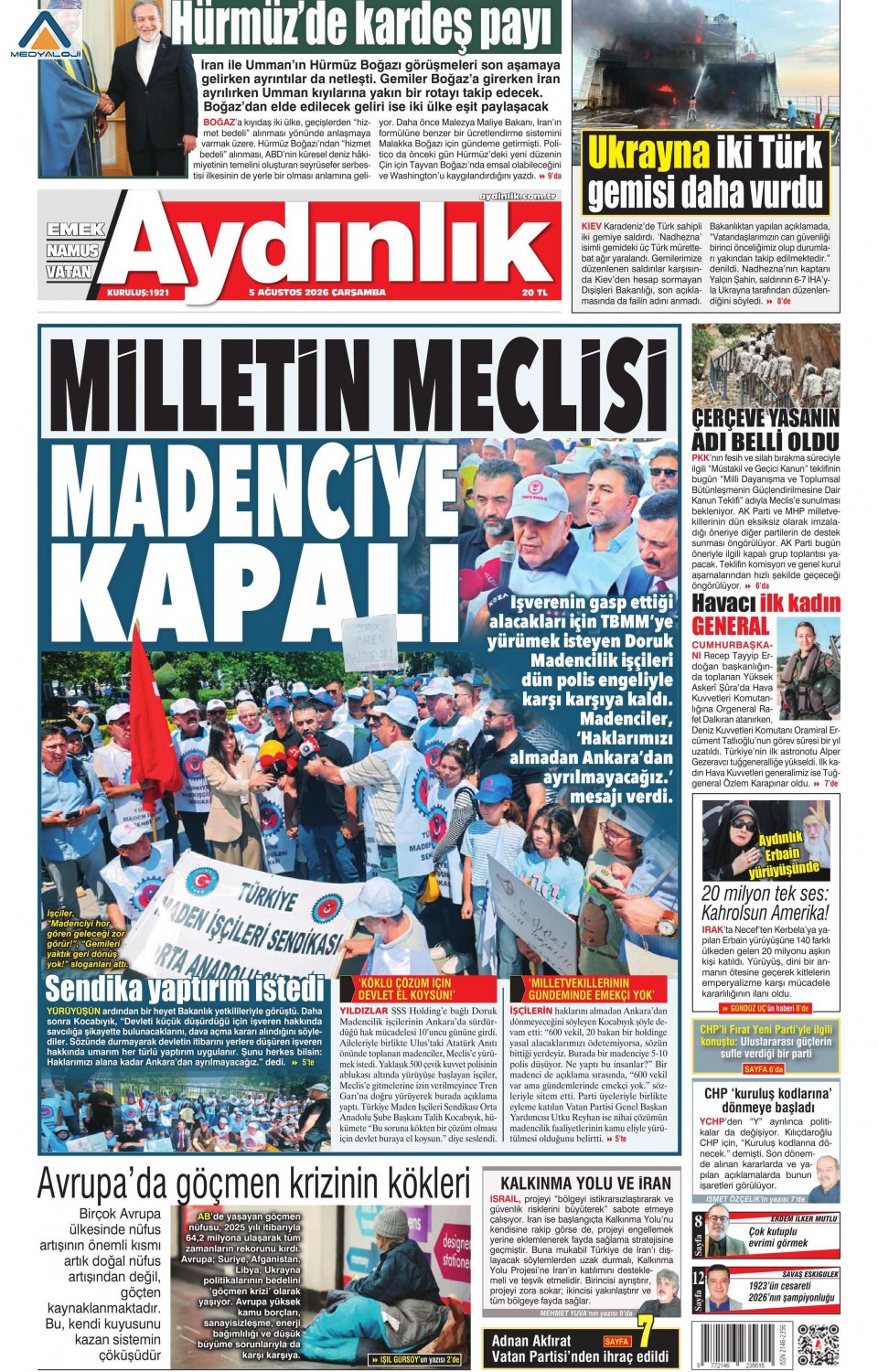 Aydınlık Gazetesi
