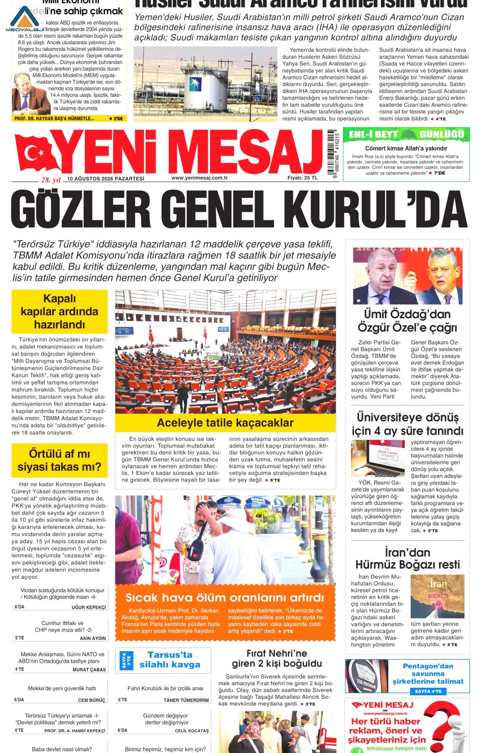 Yeni Mesaj