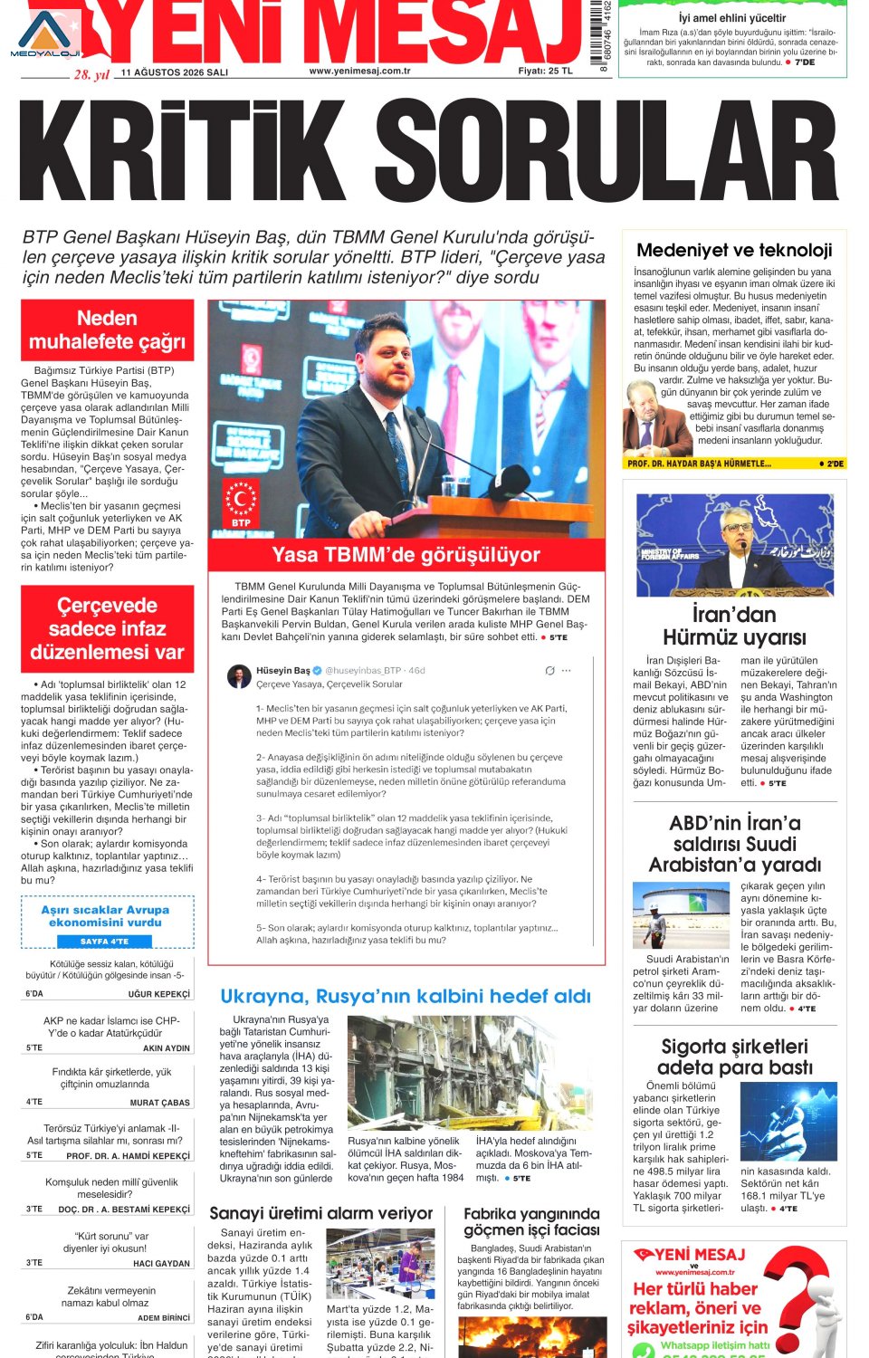 Yeni Mesaj