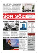Ezine Son Söz Gazetesi Gazetesi