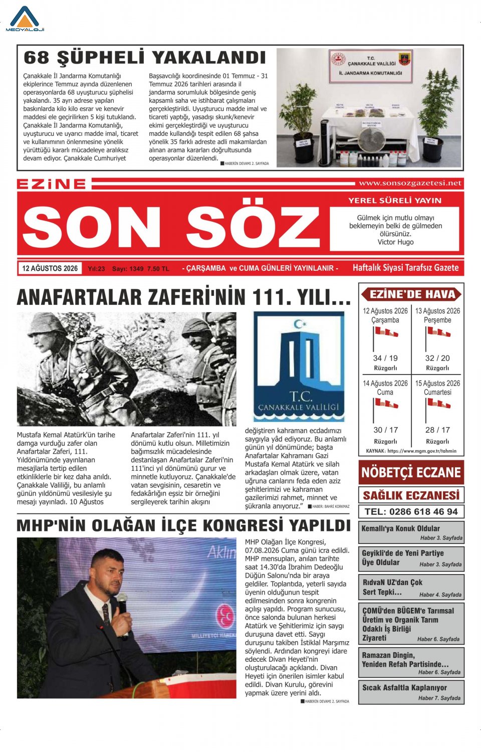 Ezine Son Söz Gazetesi