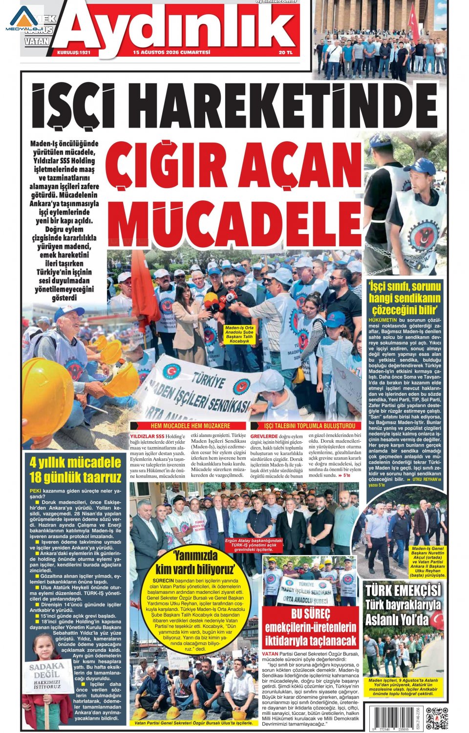 Aydınlık Gazetesi