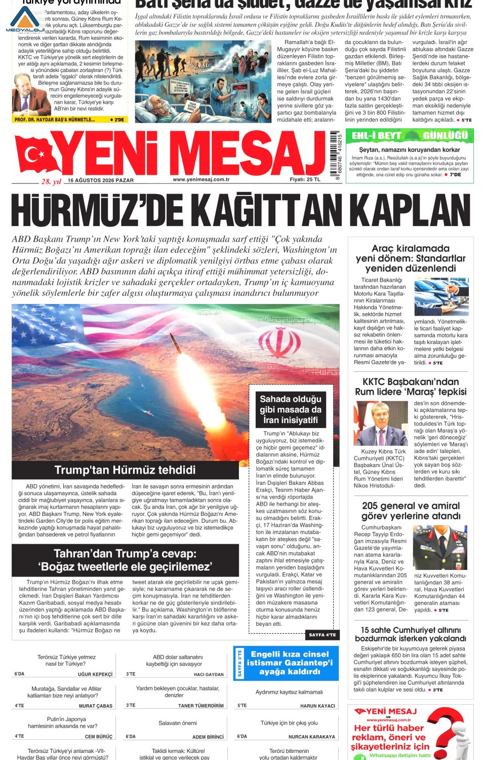 Yeni Mesaj