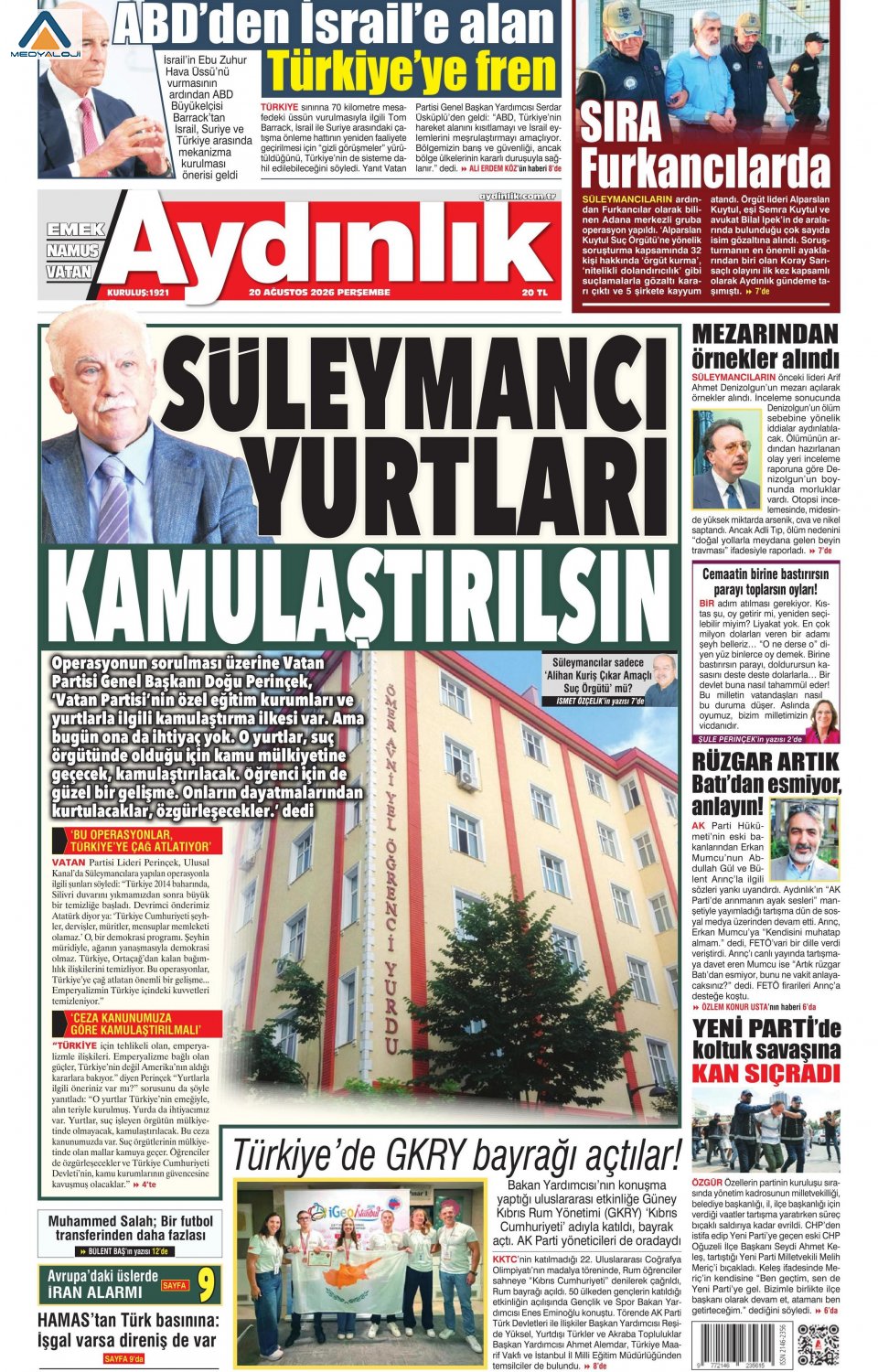 Aydınlık Gazetesi