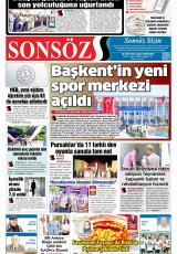 Ankara Son Söz Gazetesi