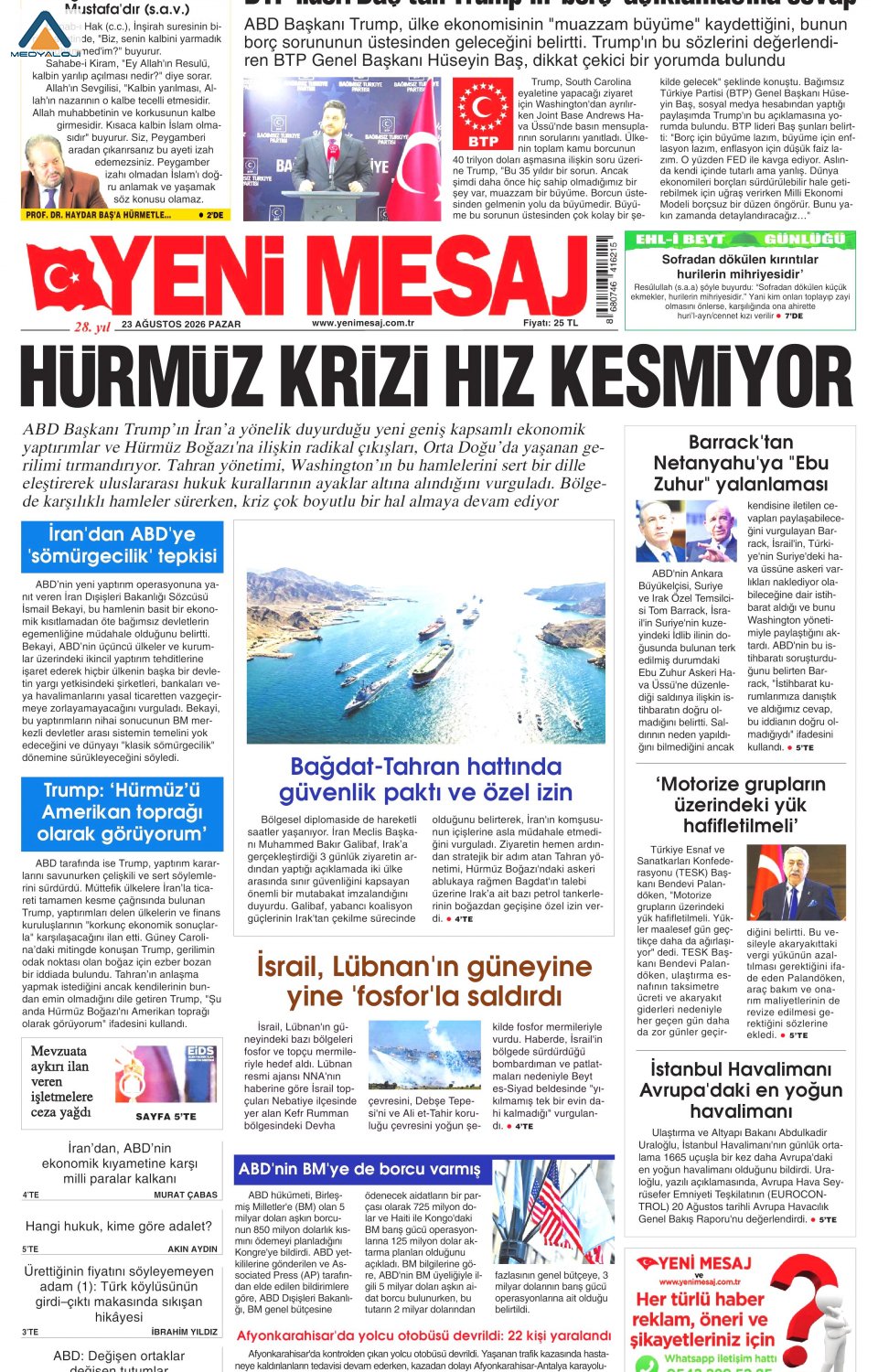 Yeni Mesaj