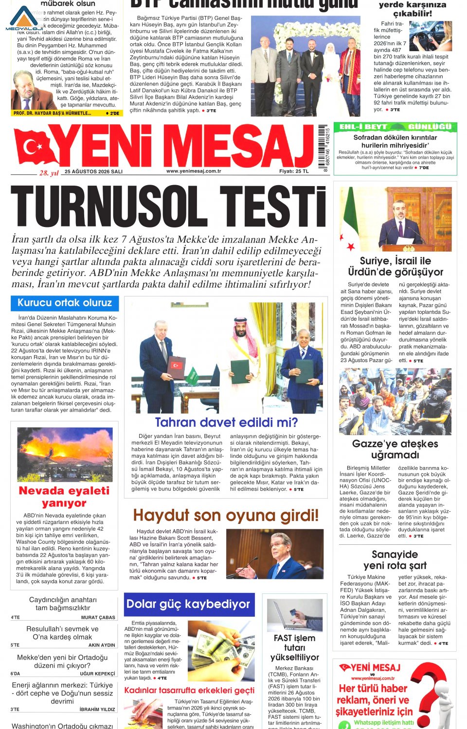 Yeni Mesaj