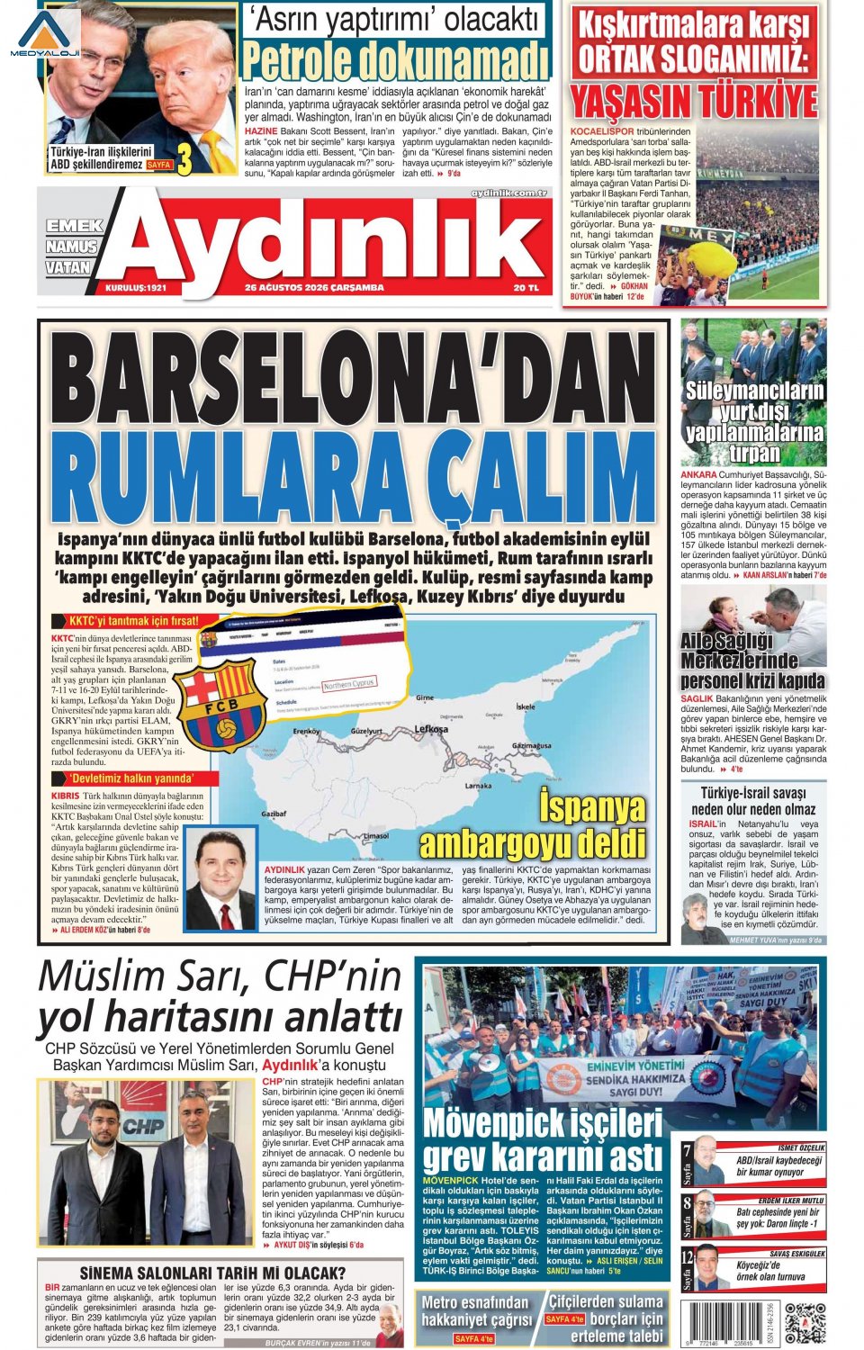 Aydınlık Gazetesi