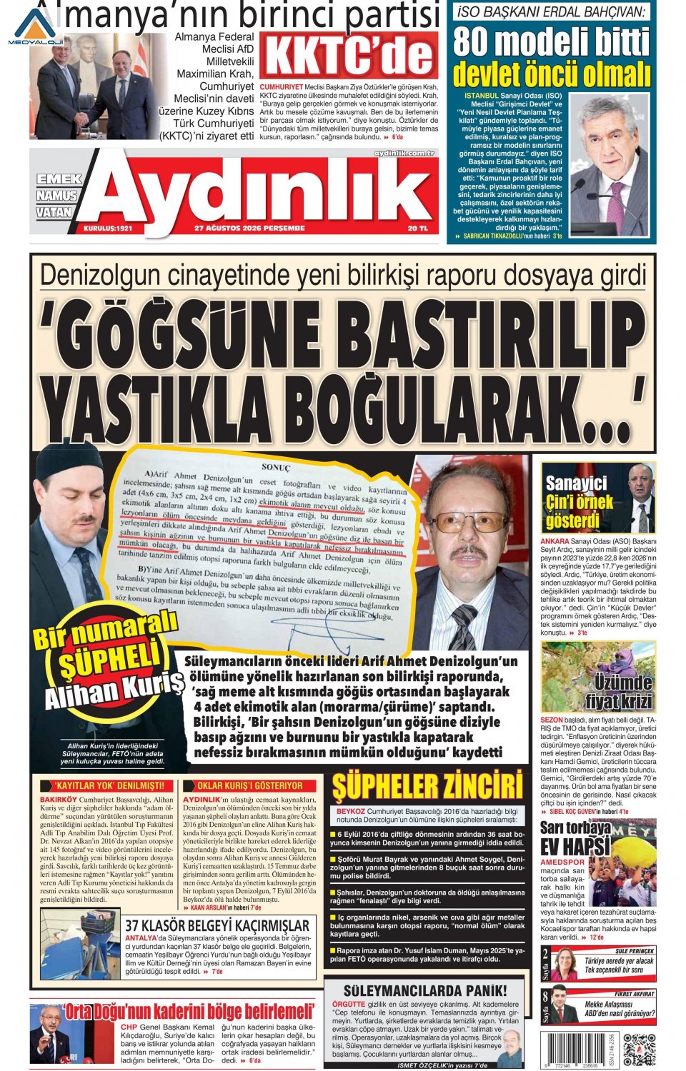 Aydınlık Gazetesi