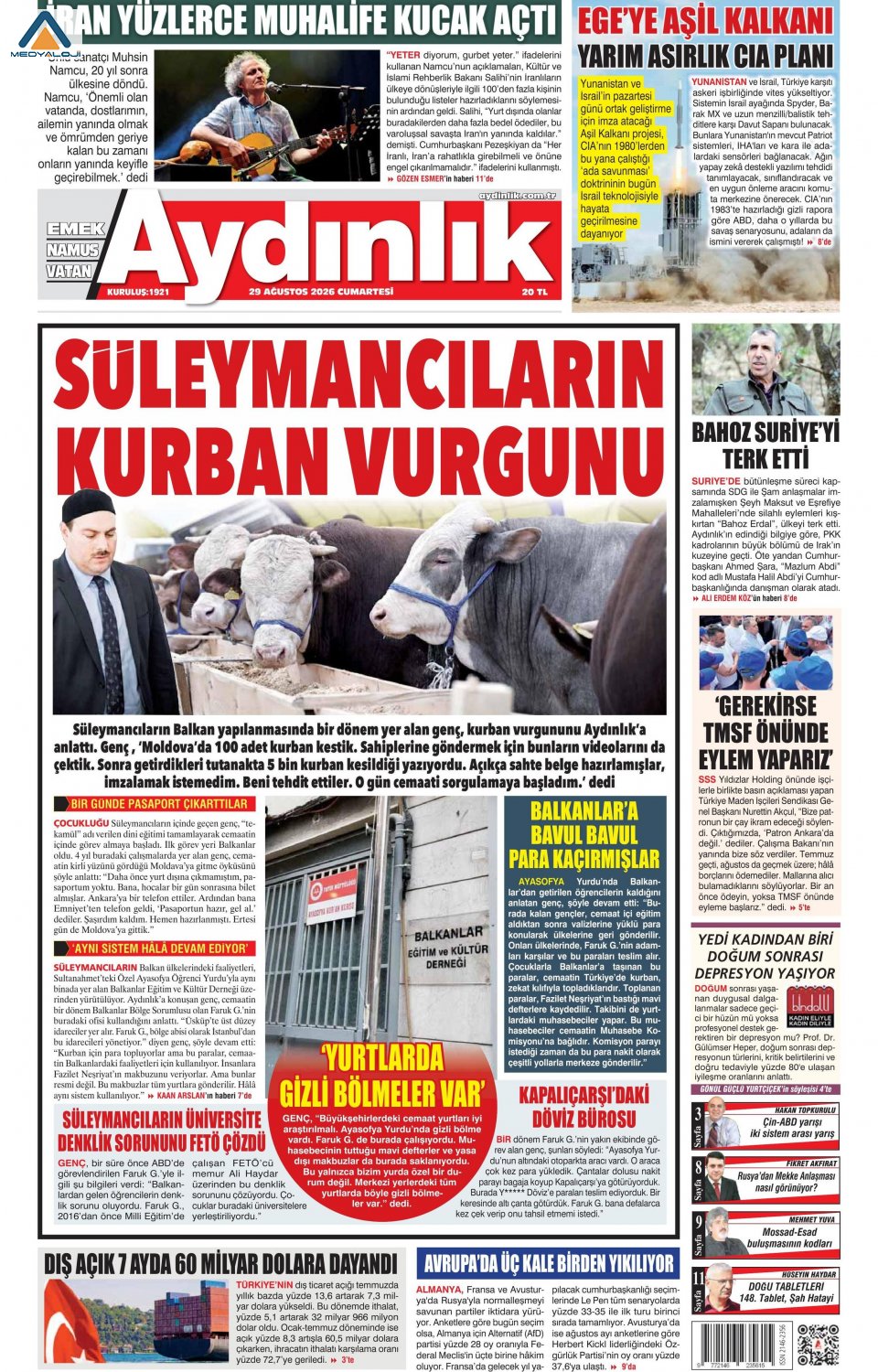 Aydınlık Gazetesi