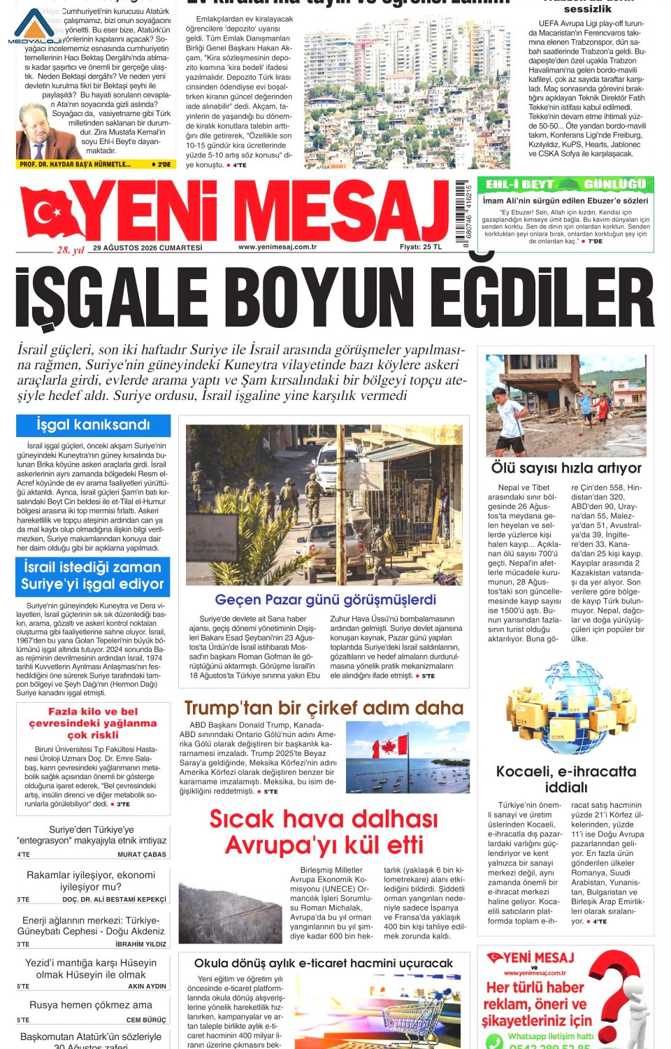 Yeni Mesaj