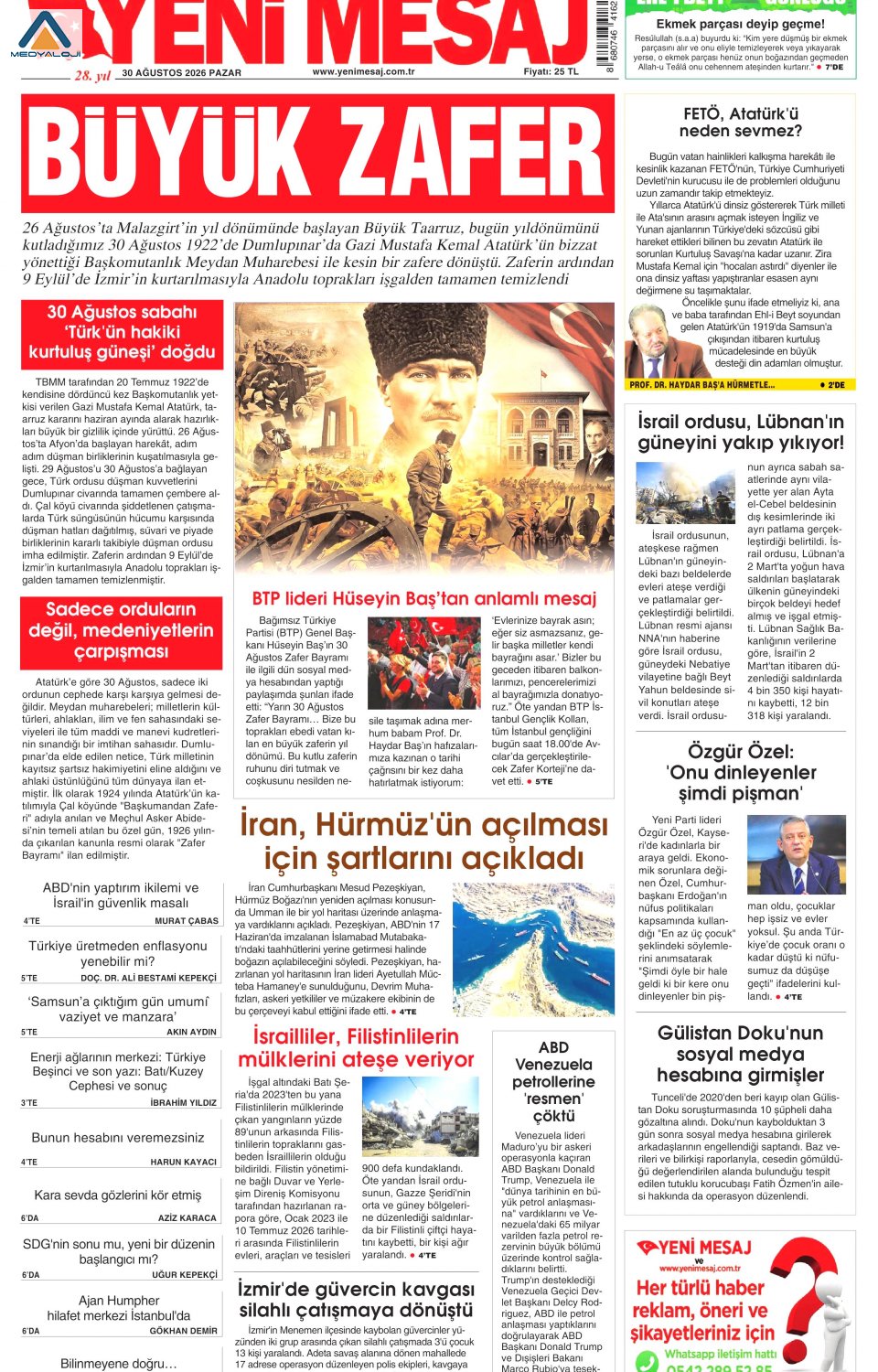 Yeni Mesaj
