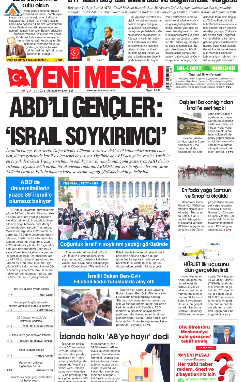 Yeni Mesaj