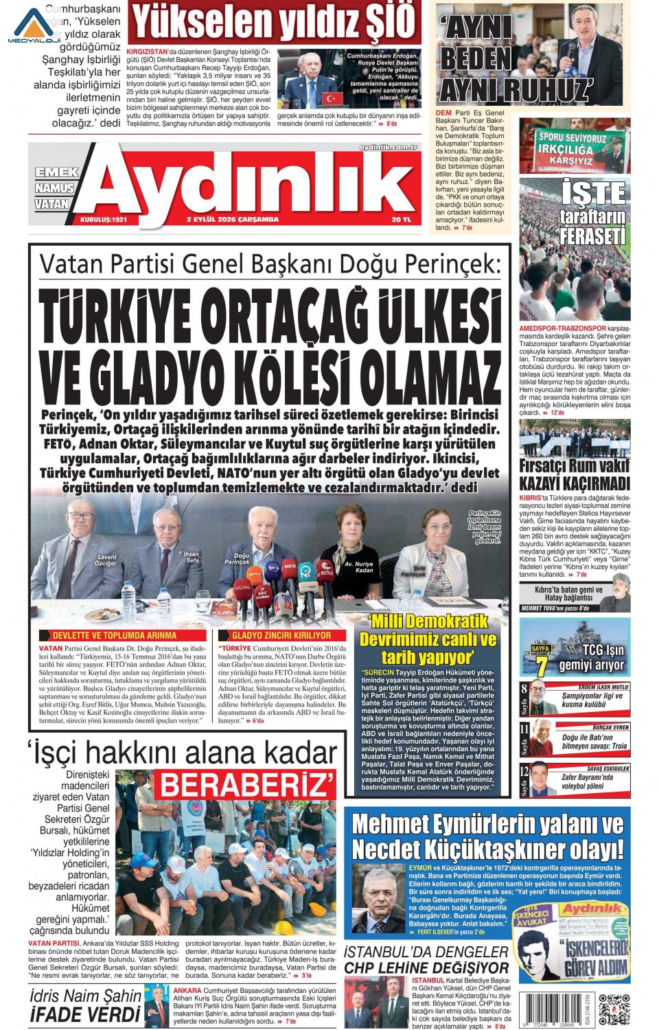 Aydınlık Gazetesi