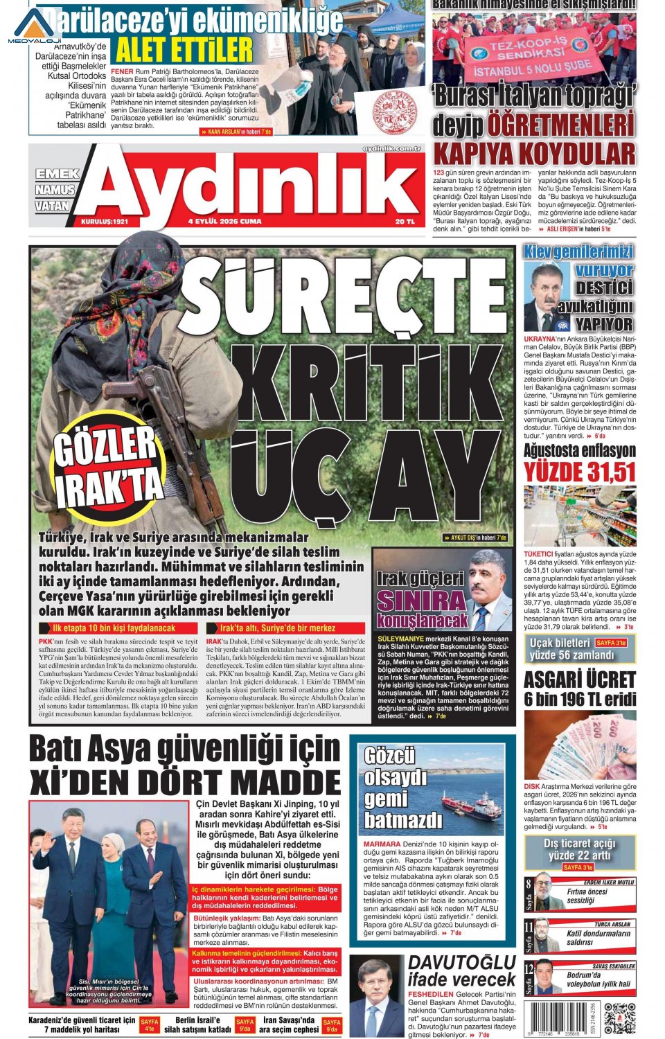 Aydınlık Gazetesi