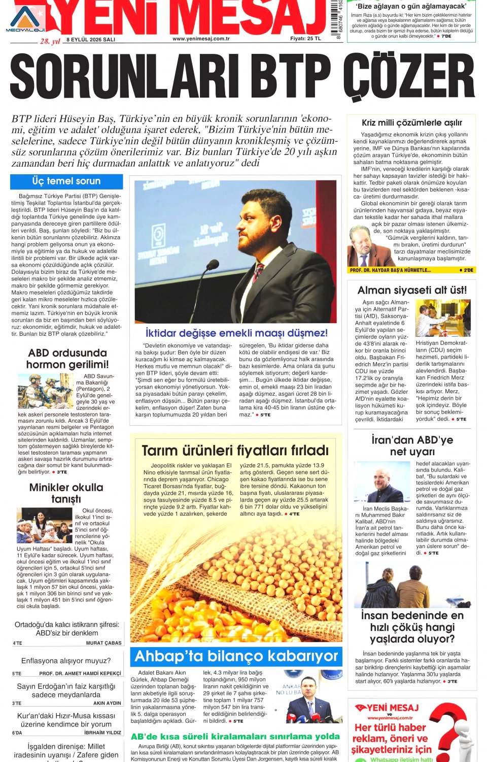 Yeni Mesaj