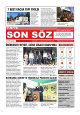 Ezine Son Söz Gazetesi Gazetesi