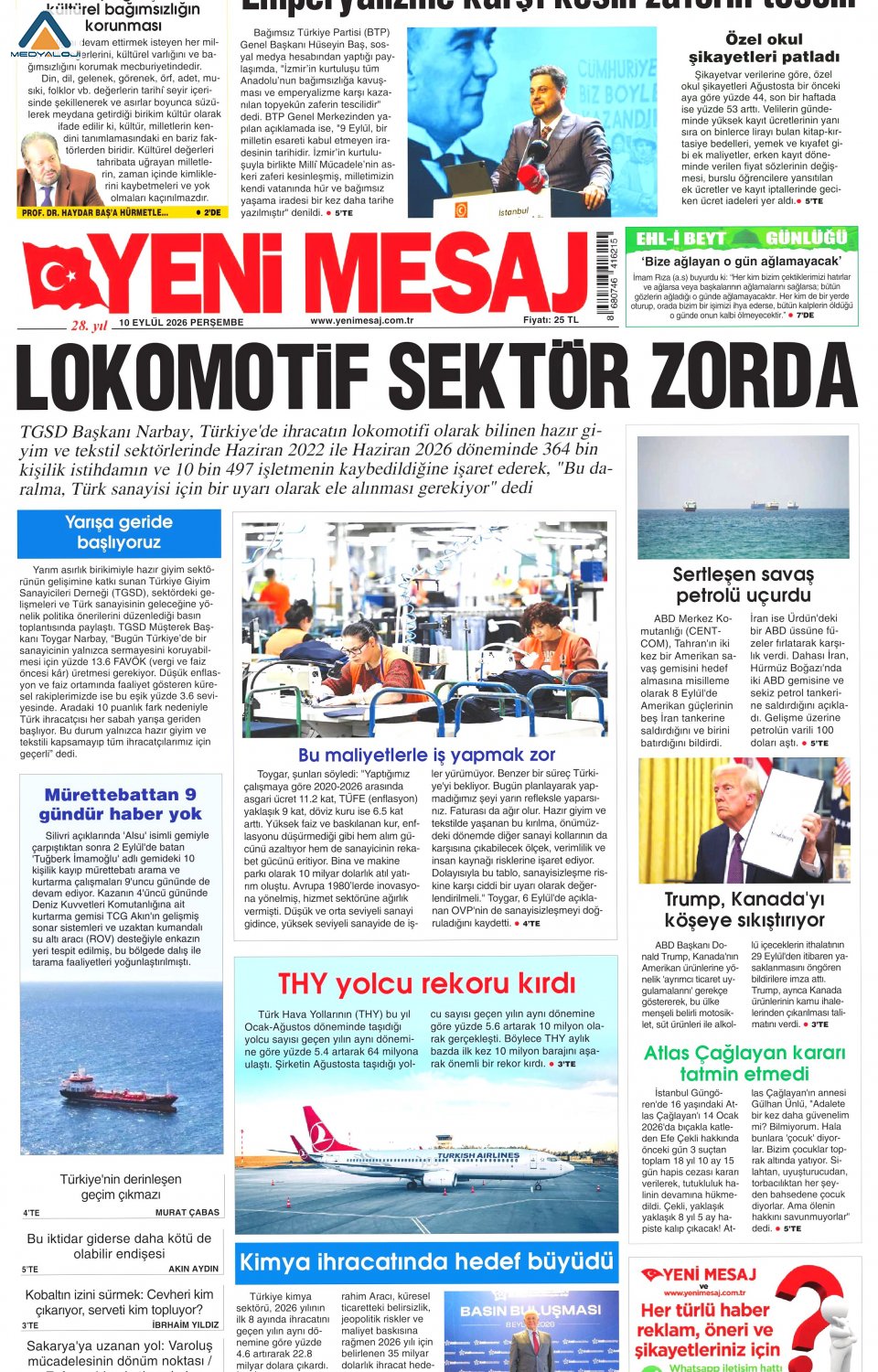 Yeni Mesaj