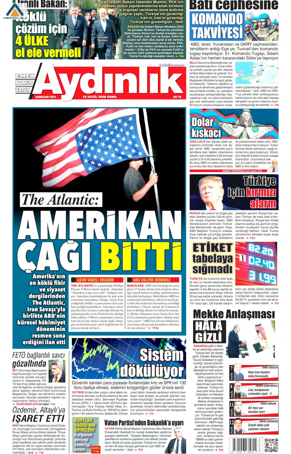 Aydınlık Gazetesi