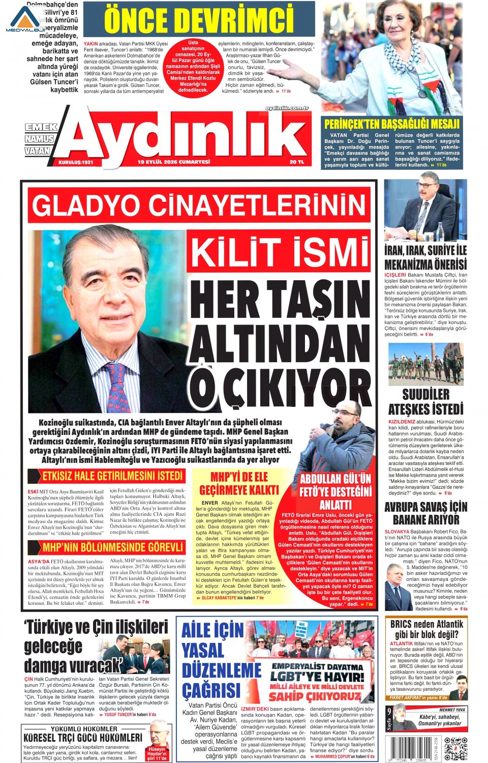 Aydınlık Gazetesi