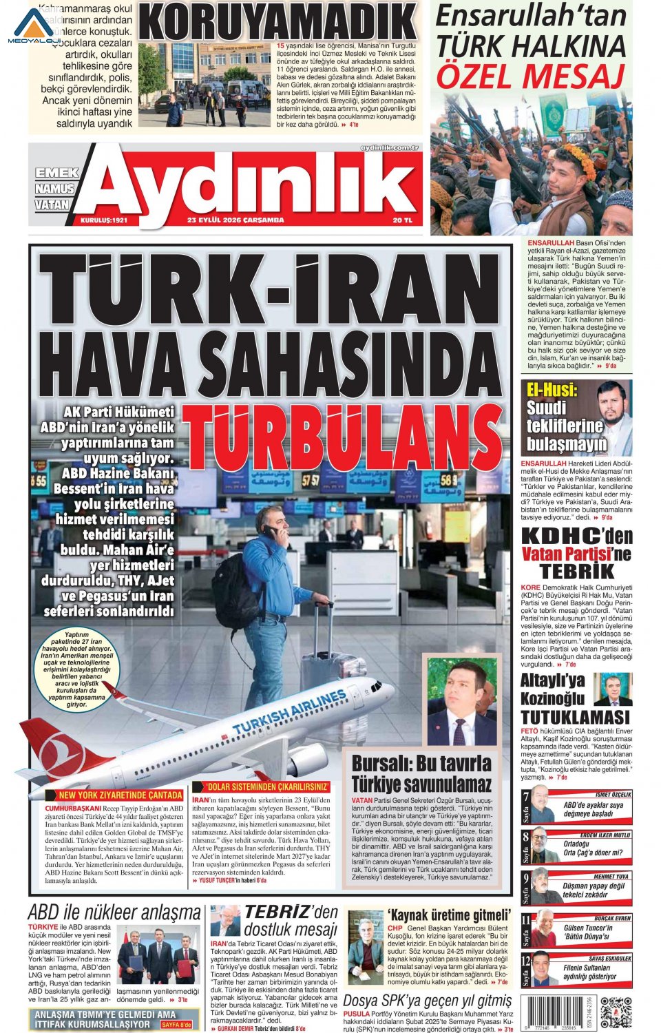 Aydınlık Gazetesi