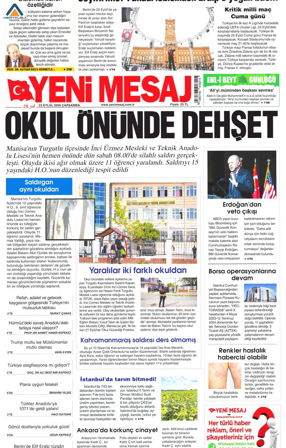 Yeni Mesaj