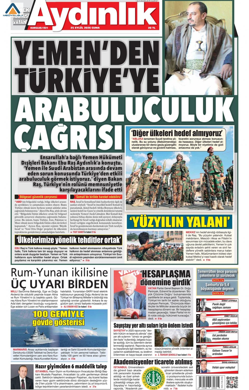 Aydınlık Gazetesi