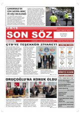 Ezine Son Söz Gazetesi Gazetesi