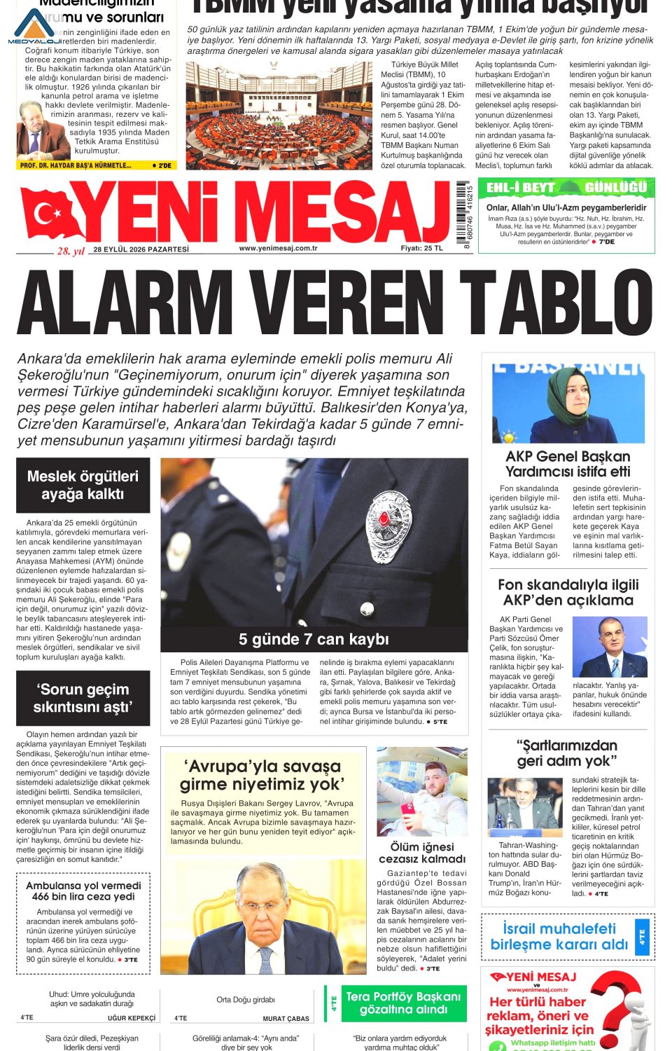 Yeni Mesaj