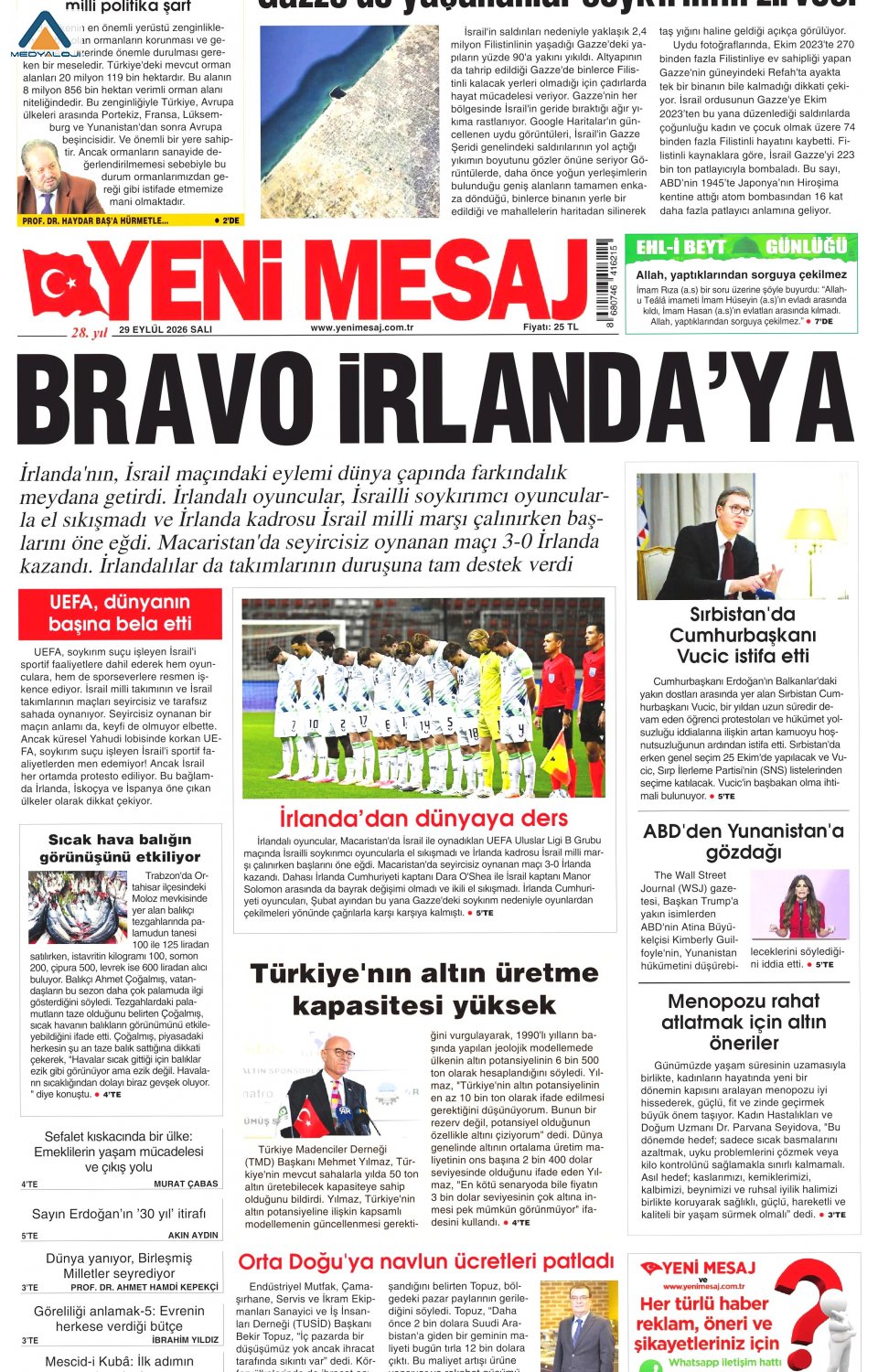 Yeni Mesaj
