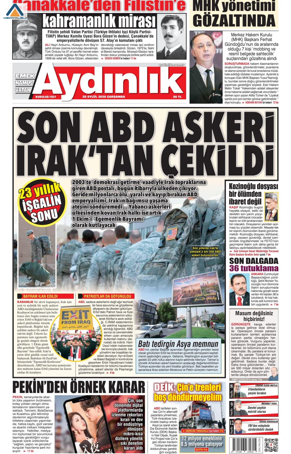 Aydınlık Gazetesi
