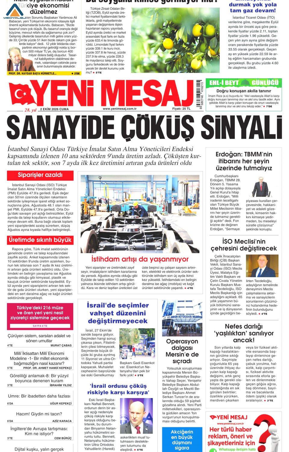 Yeni Mesaj