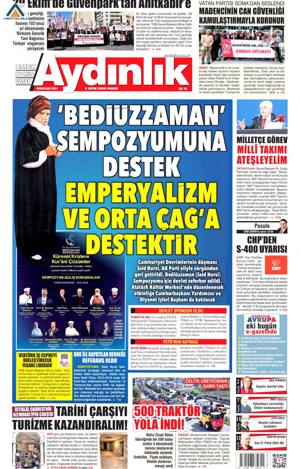 Aydınlık Gazetesi