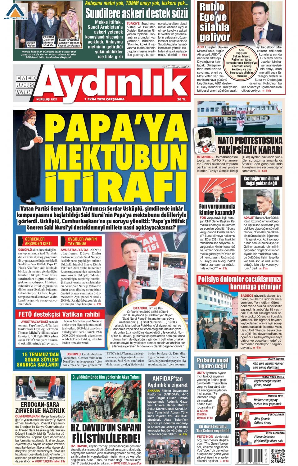 Aydınlık Gazetesi