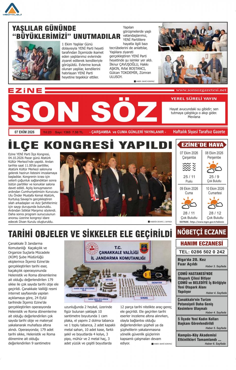Ezine Son Söz Gazetesi