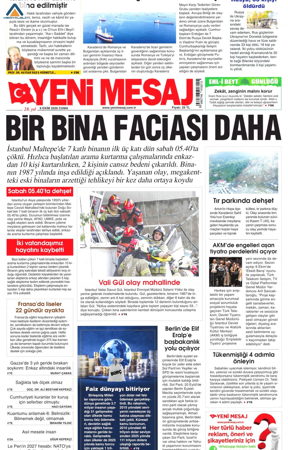 Yeni Mesaj