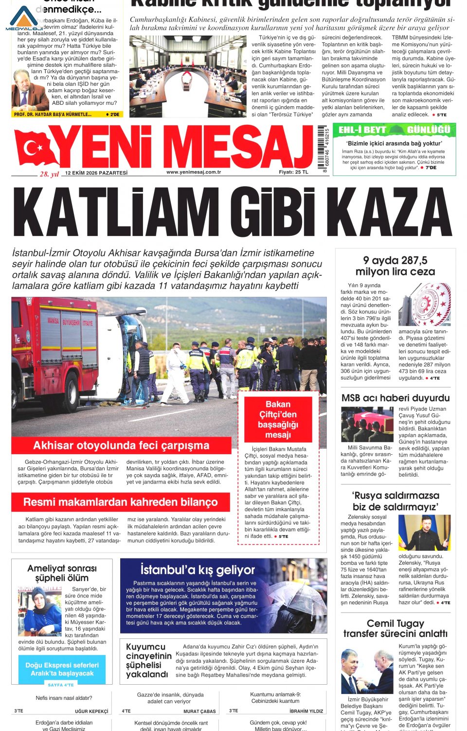 Yeni Mesaj