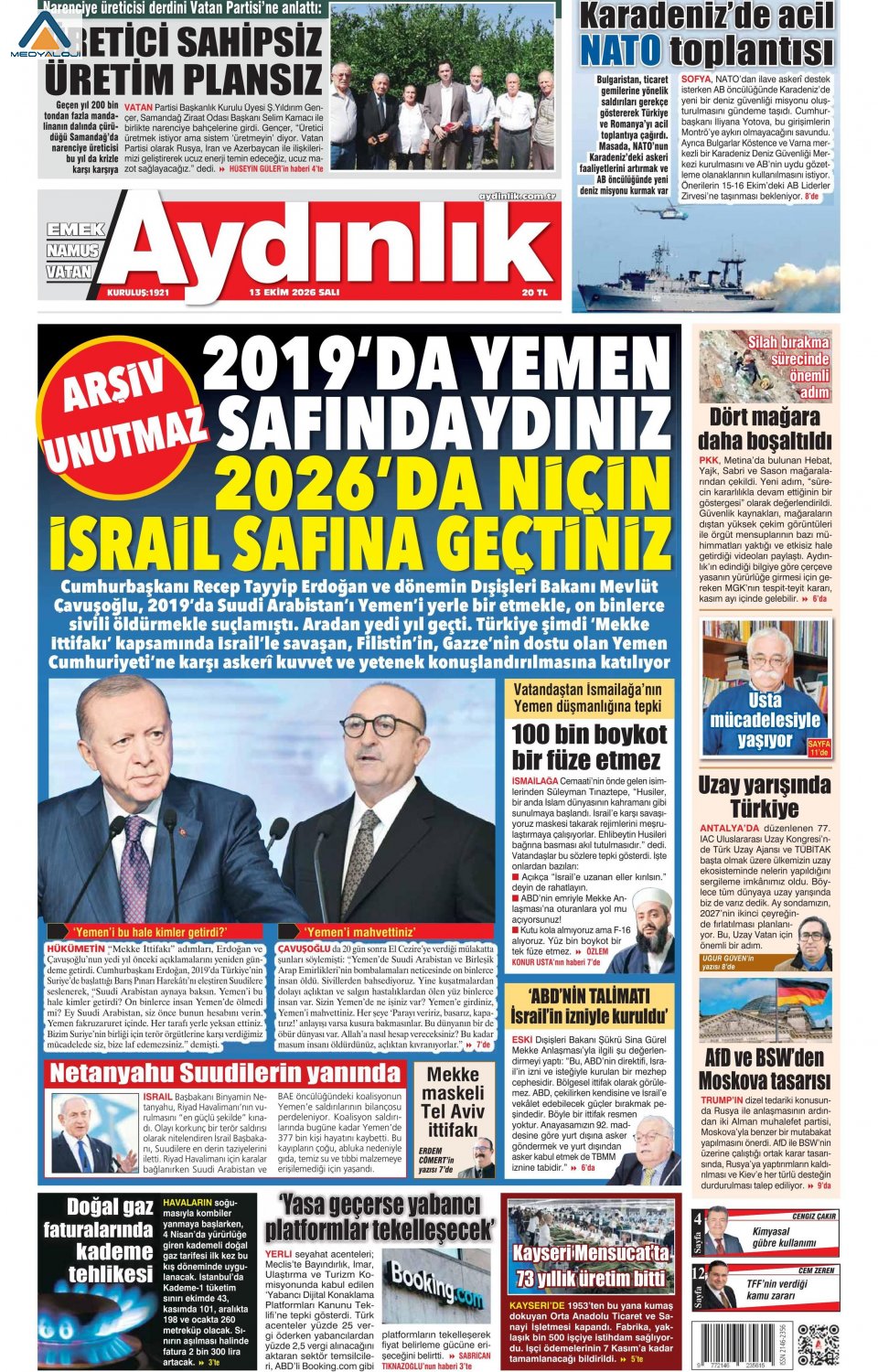 Aydınlık Gazetesi