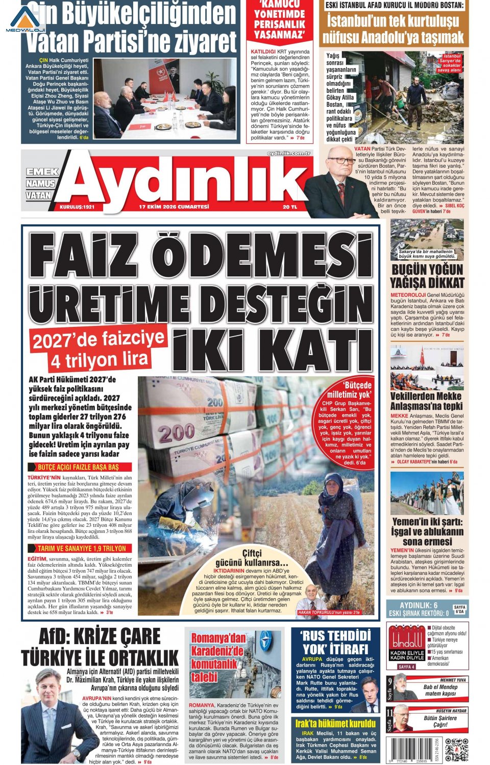 Aydınlık Gazetesi