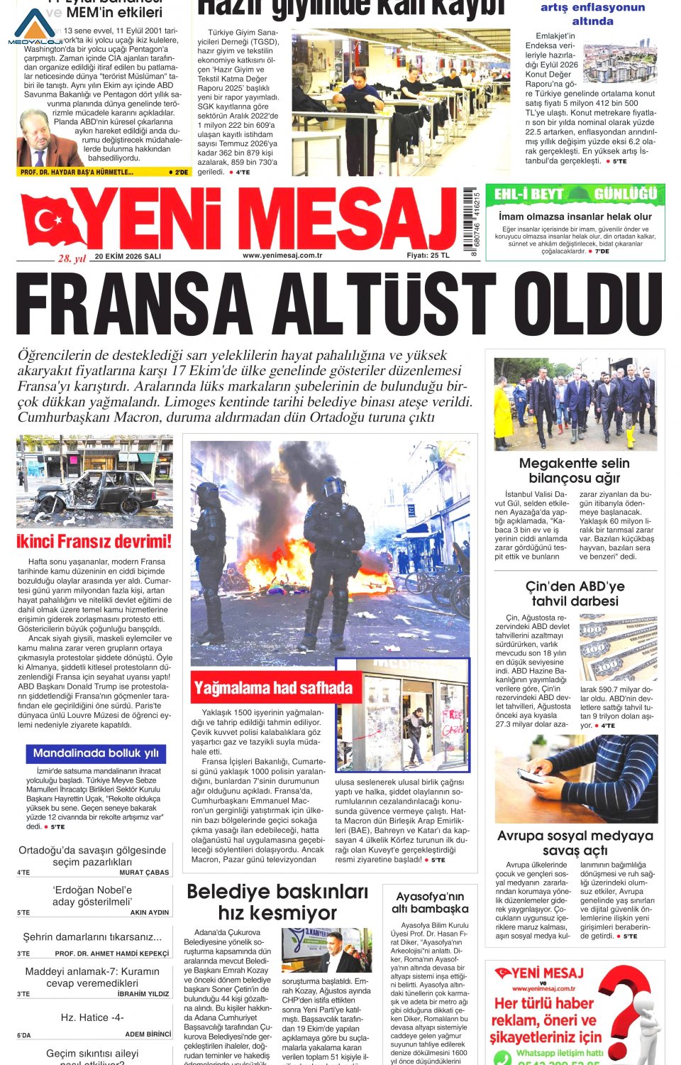 Yeni Mesaj