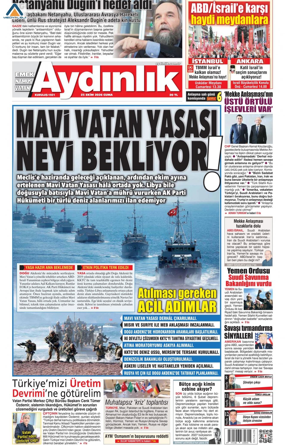 Aydınlık Gazetesi