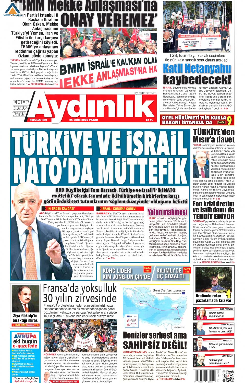 Aydınlık Gazetesi