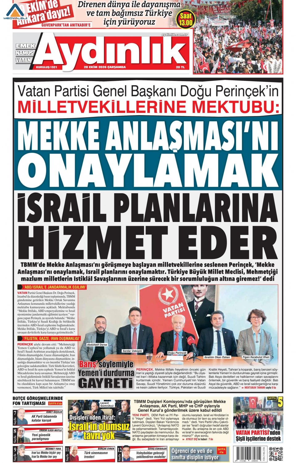 Aydınlık Gazetesi