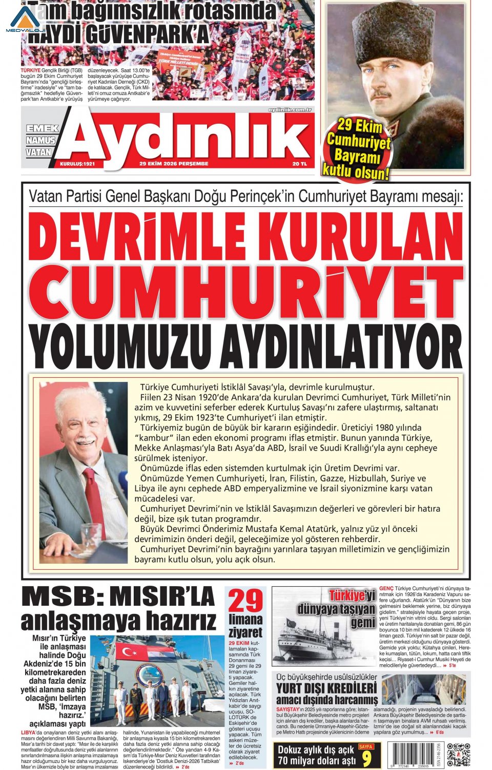 Aydınlık Gazetesi