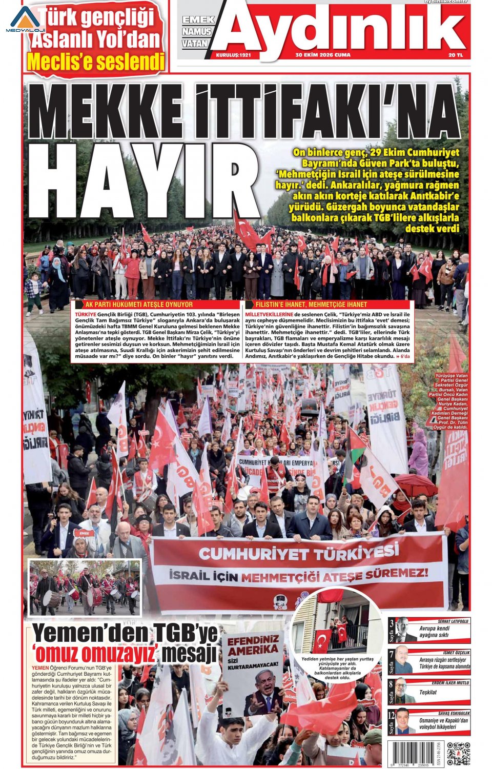 Aydınlık Gazetesi