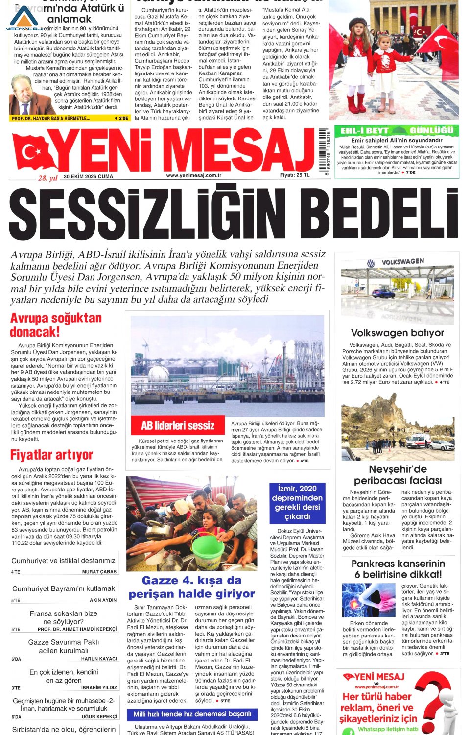 Yeni Mesaj